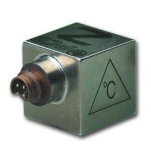Accéléromètre triaxial UHT-12™, ICP® 10 mV/g, température +163° C • Sensibilité : (±10%) 10 mV/g • ...