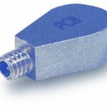Accéléromètre ICP® miniature, 2.5mV/g, en céramique, câble inclus - Sensibilité: 2.5 mV/g - Gamme d...