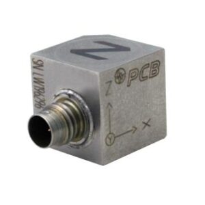 Accéléromètre triaxial ICP® 100 mV/g • Sensibilité : 100 mV/g • Gamme de mesure : ±50 g pk • Gamme...
