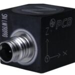 Accéléromètre triaxial ICP® 100 mV/g • Sensibilité : 100 mV/g • Gamme de mesure : ±50 g pk • Gamme ...