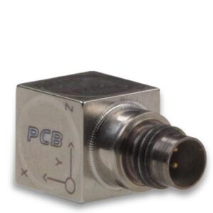 Accéléromètre piézoelectrique ICP® triaxial, 10 mV / g - Sensibilité: 10 mV / g - gamme de mesure: ...