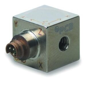 Accéléromètre piézoélectrique triaxial miniature (4 gm) ICP®, 1 mV/g, fourni avec Capteur 034K10...