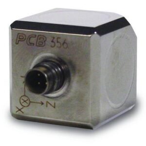 Accéléromètre triaxial ICP® 1000 mV/g à faible coefficient de dégazage - Sensibilité : 1000 mV/g ...