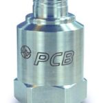 Accéléromètre piézoélectrique ICP® à haute sensibilité, 1 V/g, boitier isolé...