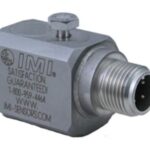 Accéléromètre ICP® à cisaillement en céramique à faible profil, industriel, 100 mV/g, plage de fréqu...