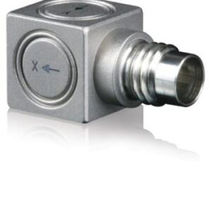 Accéléromètre, IEPE, 10 mV/g triaxial, ±500 g, -54 °C à +125 °C, non isolé, montage adhésif ou filet...