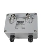 Boitier de raccordement en Fiberglass • Nombre de voies : 2 • Connecteurs internes : BNC • Fournis...