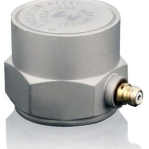 Accéléromètre, piézoelectrique, 1000 pC/g, durci contre les radiations, -55 °C à +288 °C, isolé, bou...