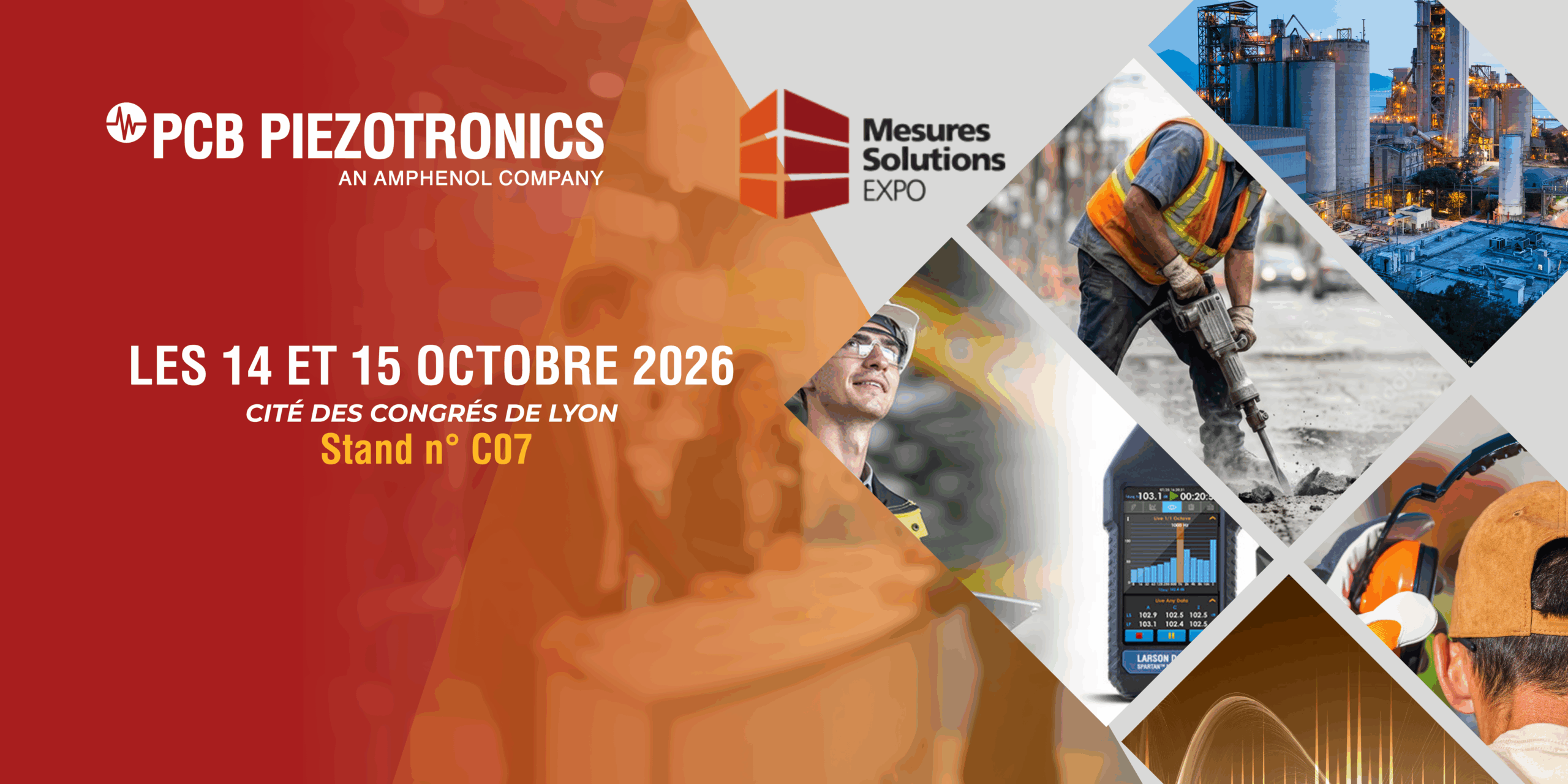 PCB Piezotronics à Mesures Solutions EXPO 2026